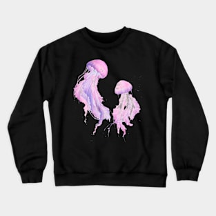 Bright Jellyfish Crewneck Sweatshirt